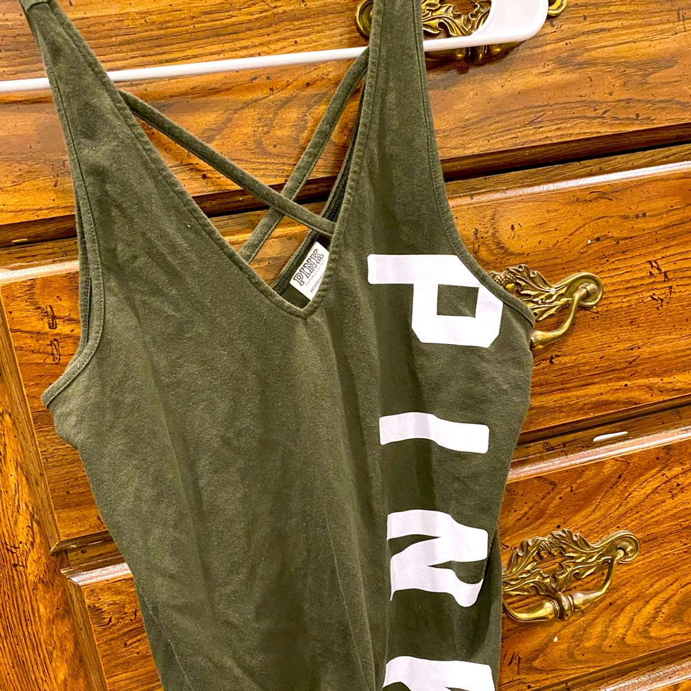 Pink tank top